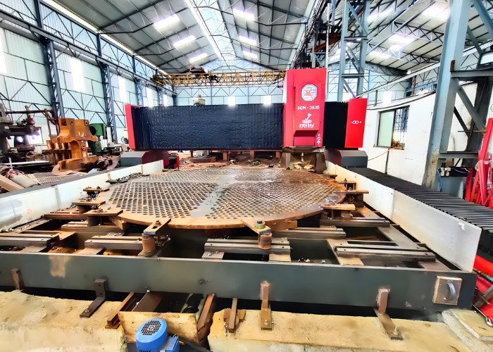 CNC Tubesheet Drilling Machine